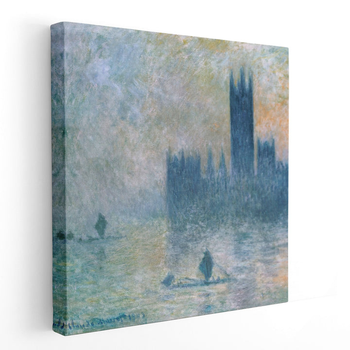 The Houses of Parliament (Effect of Fog), 1903–1904 - Canvas Print Wall Art
