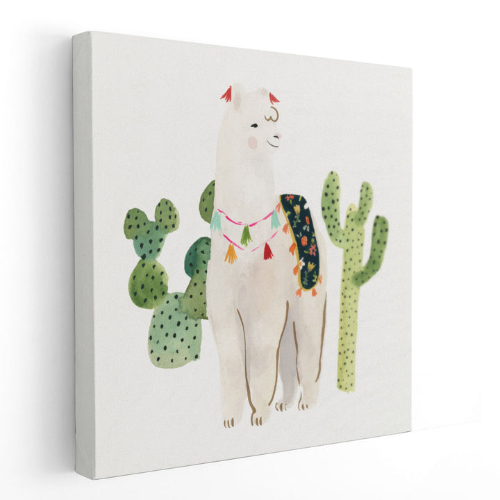 Sweet Alpaca I - Canvas Print Wall Art