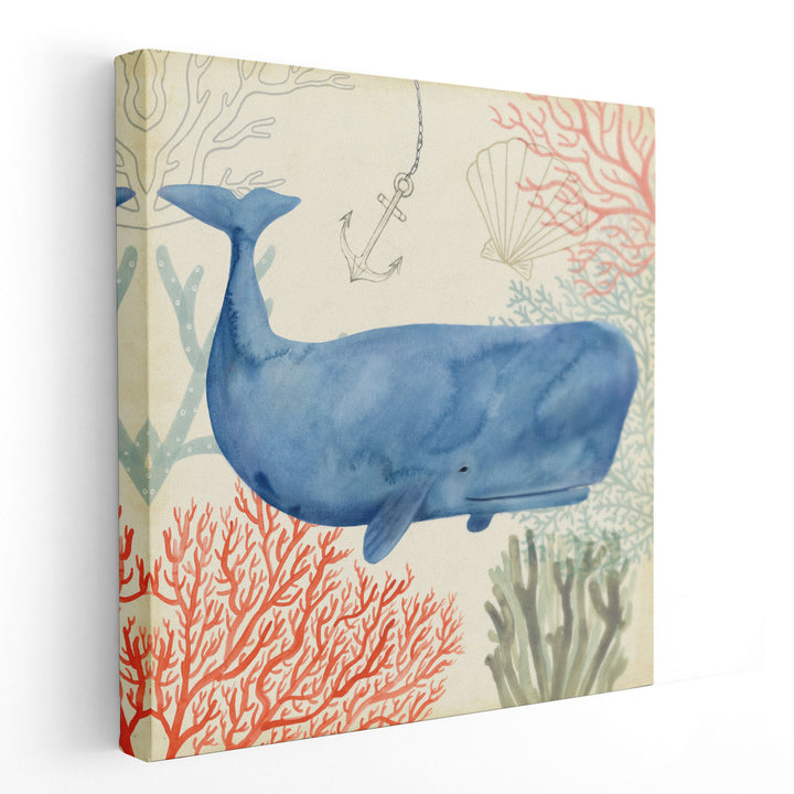 Underwater Whimsy I - Canvas Print Wall Art