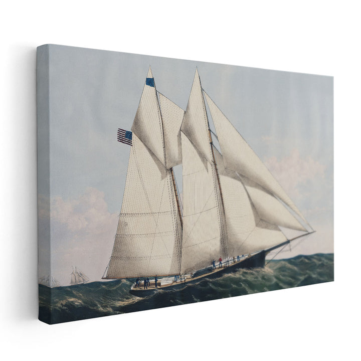 Antique Yachts IV - Canvas Print Wall Art