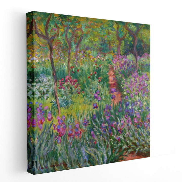 The Iris Garden at Giverny, 1899 - 1900 - Canvas Print Wall Art