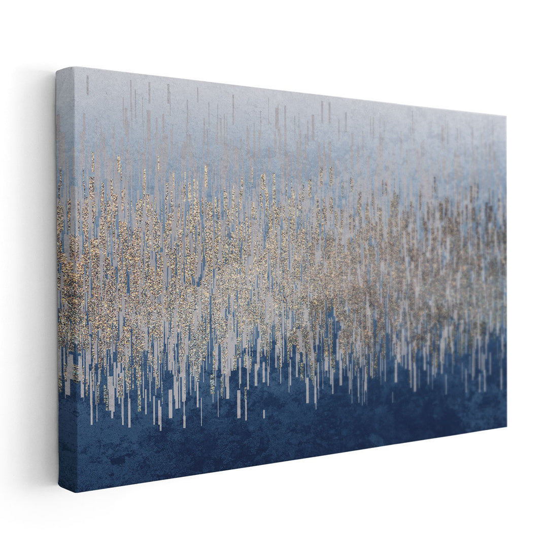 Waves Of Blue - Canvas Print Wall Art