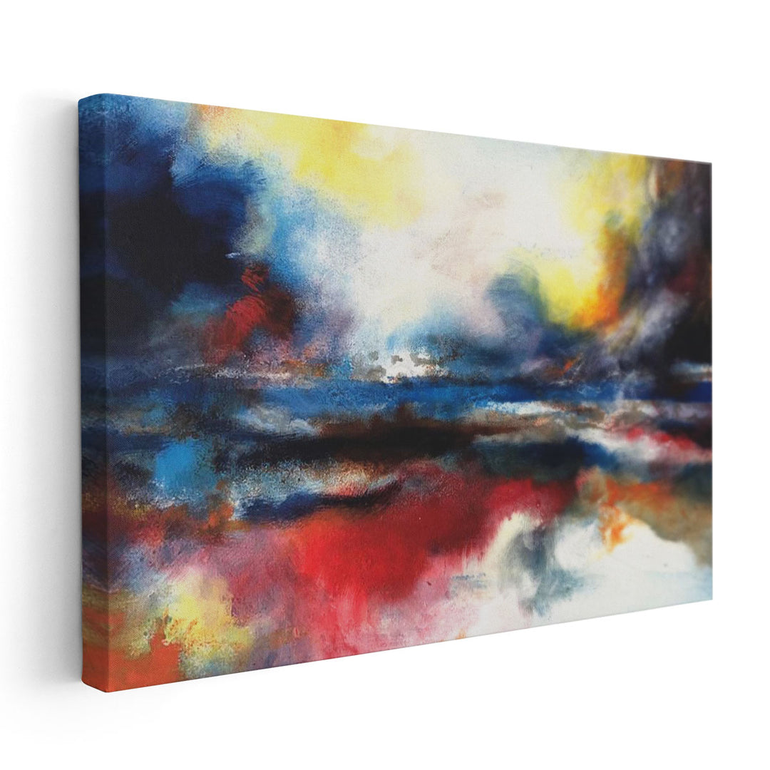 Abstract Wonder - Canvas Print Wall Art