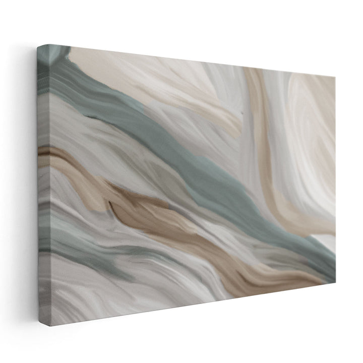 Soft Layers - Canvas Print Wall Art