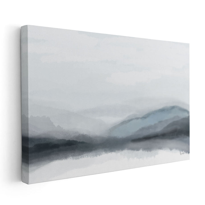 Blue Recess - Canvas Print Wall Art