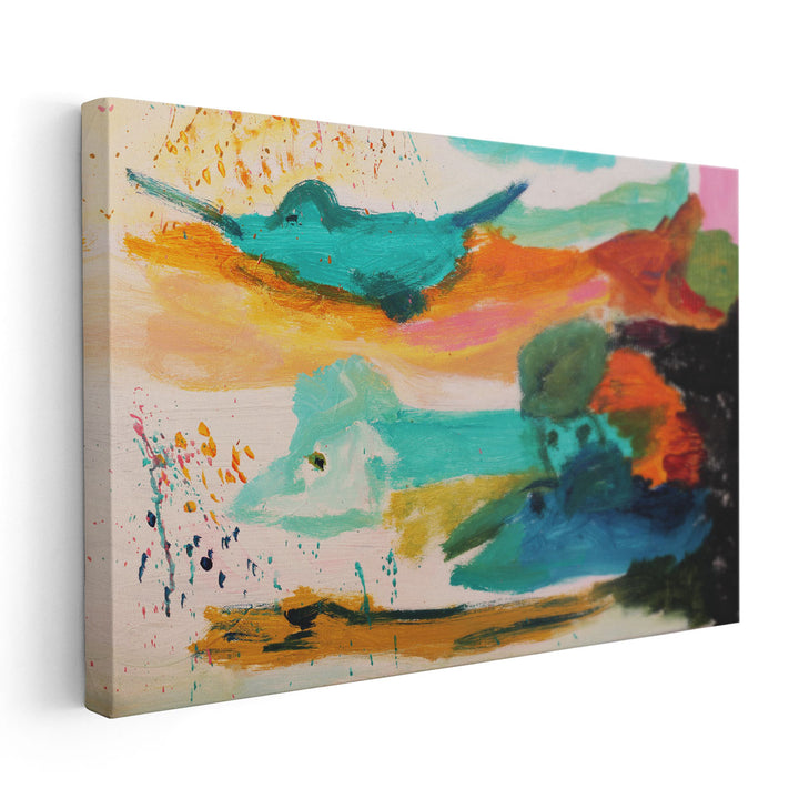 Floating - Canvas Print Wall Art