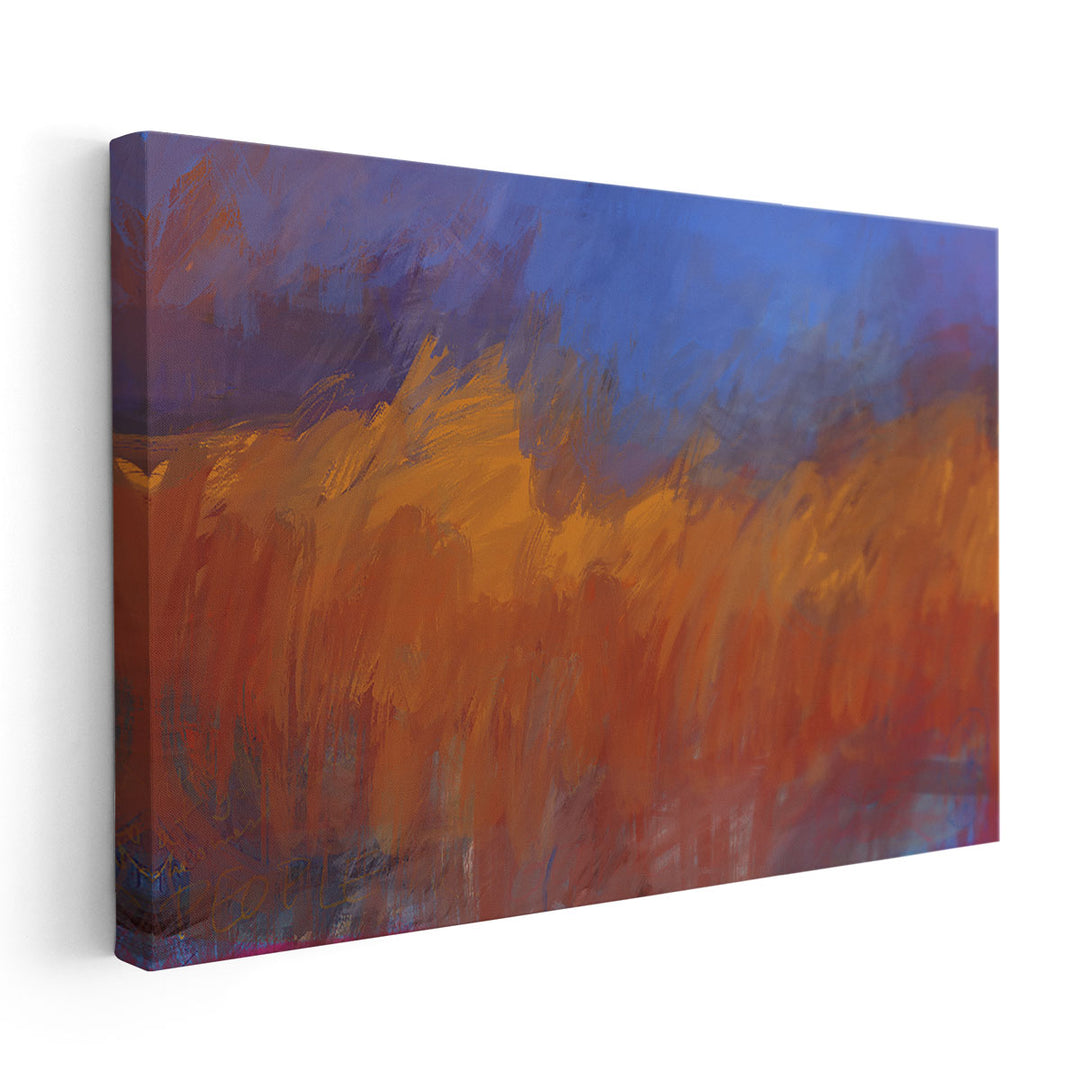 Burning Forest - Canvas Print Wall Art