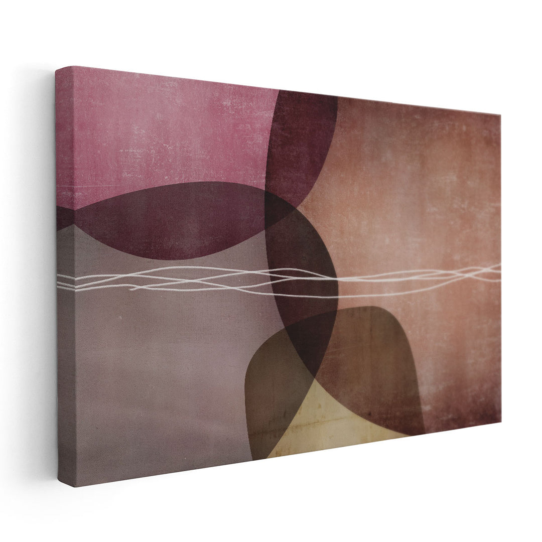 Organic Shapes 1 - Canvas Print Wall Art