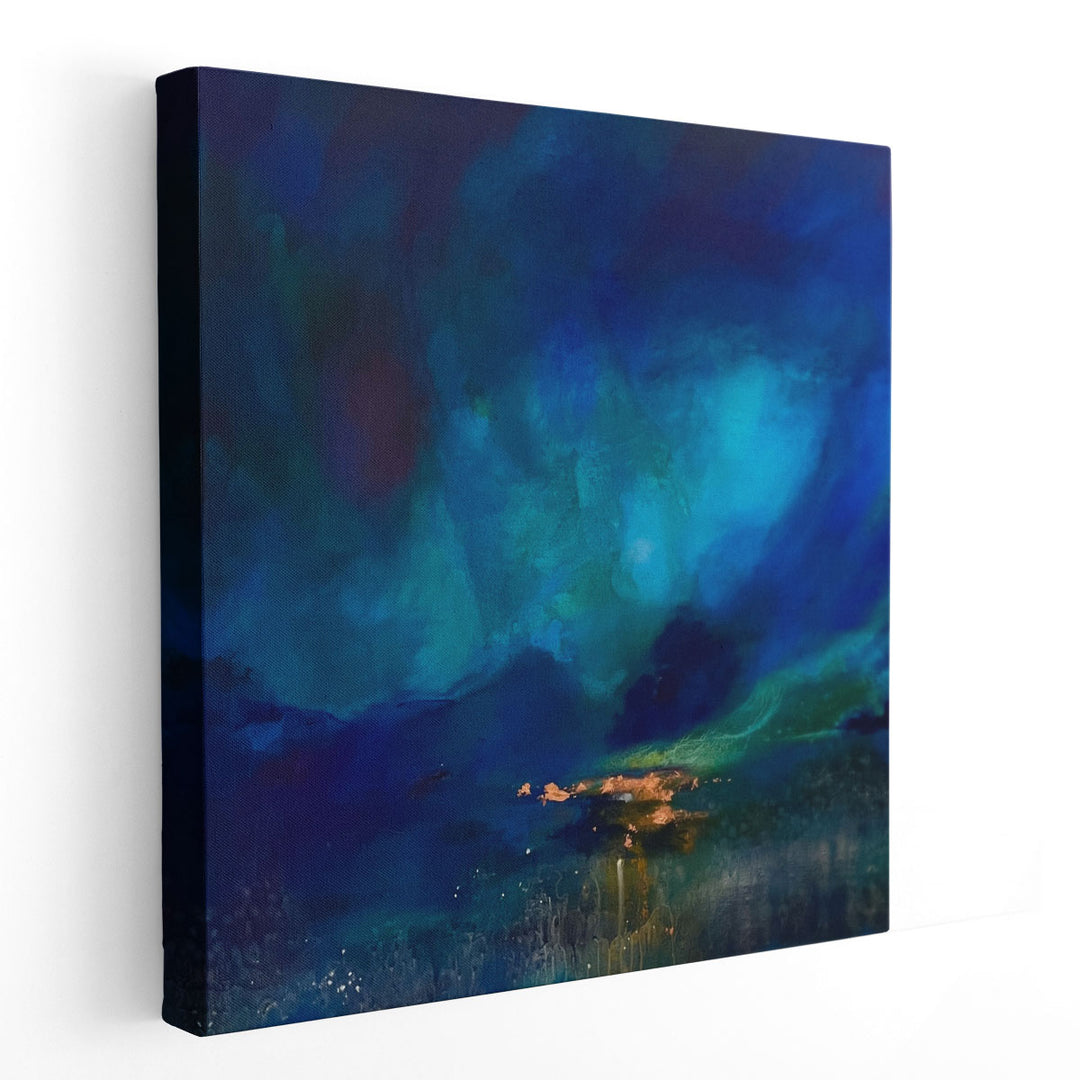 Deep Green Seascape - Canvas Print Wall Art