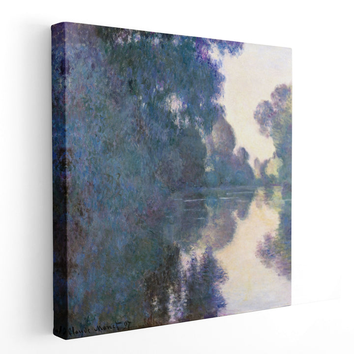 Morning on the Seine near Giverny, 1897 - Canvas Print Wall Art