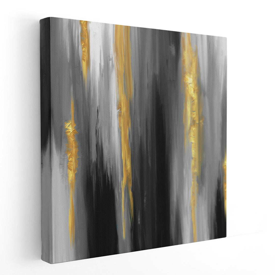 Black Gold Dreams - Canvas Print Wall Art