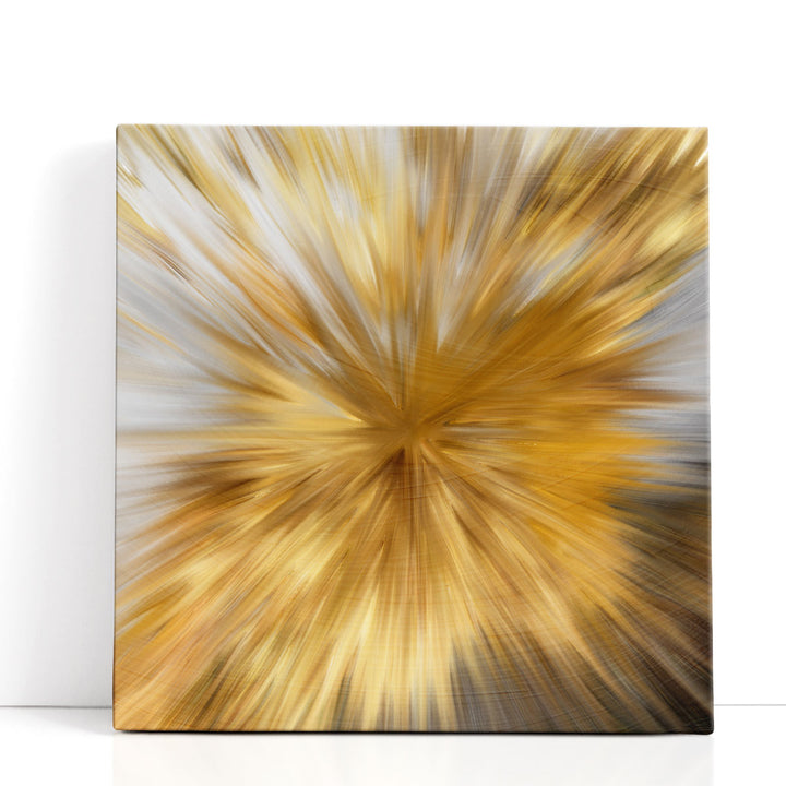 Golden Wall Art, Framed Abstract Wall Art, Oversized Best Wall Decor for Living Room | Light