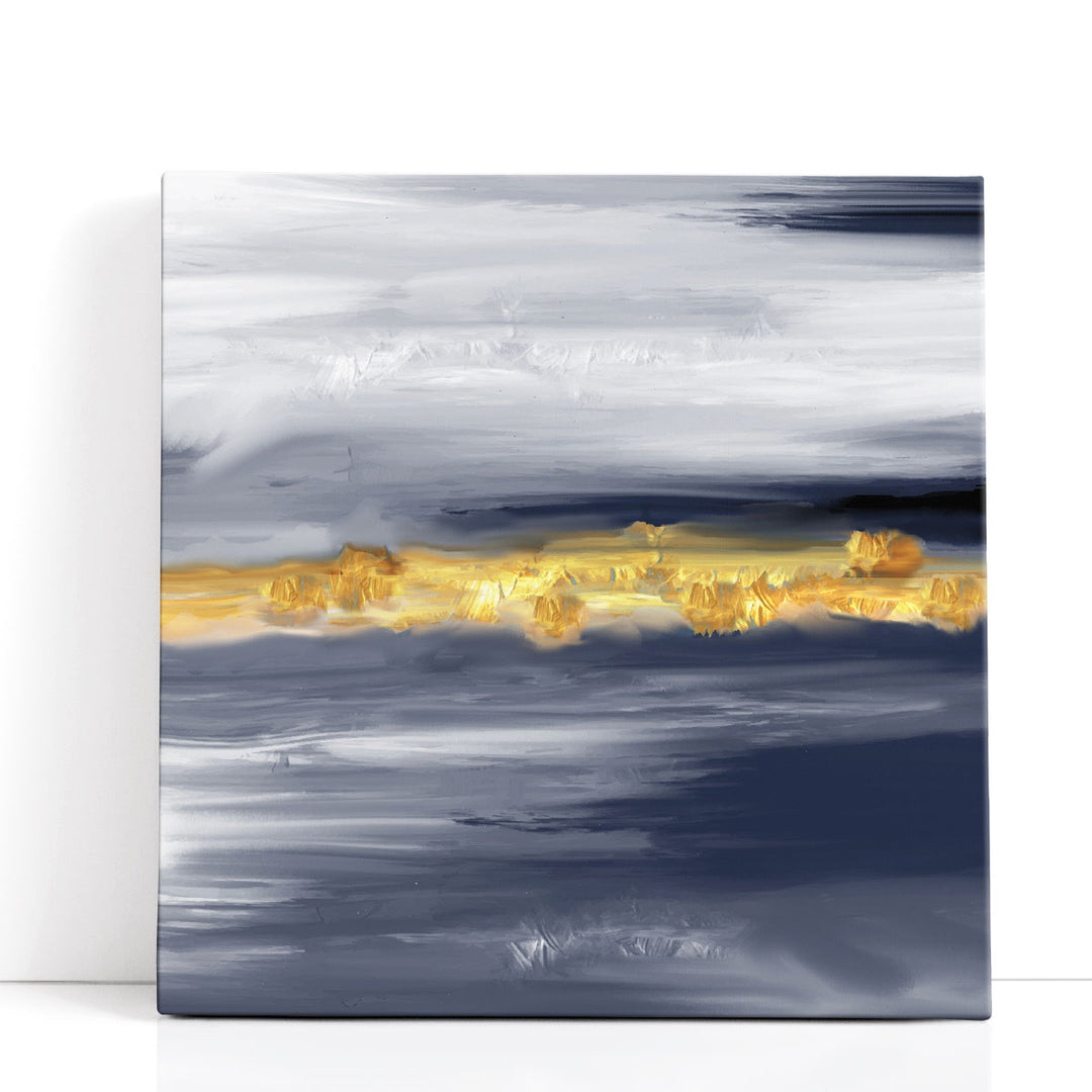 Gold River - Canvas Print Wall Art