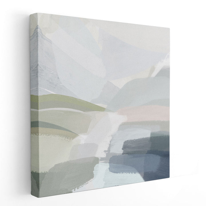 Brush Stroke Landscape - Canvas Print Wall Art