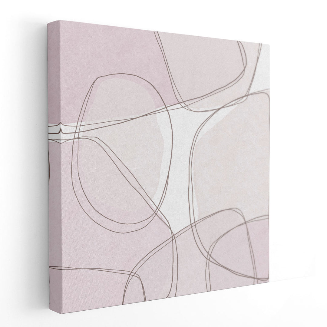 Modern Lines And Shapes - Canvas Print Wall Art