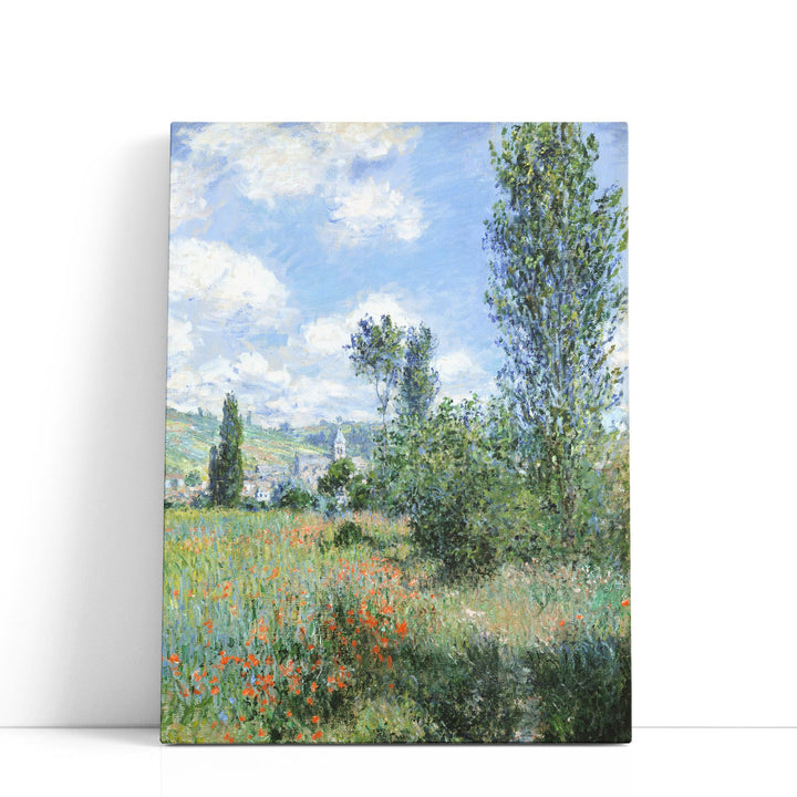 View of Vetheuil, 1880 - Canvas Print Wall Art