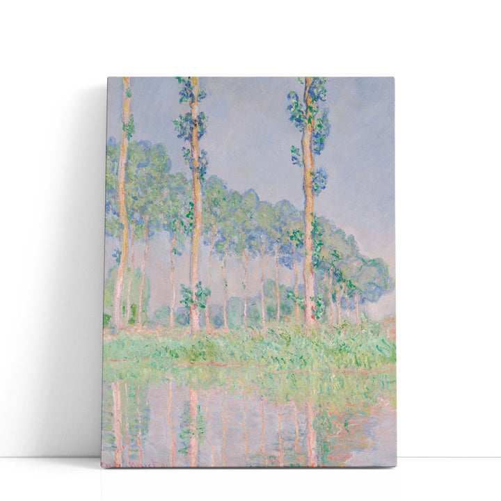 Poplars, Pink Effect, 1891 - Canvas Print Wall Art