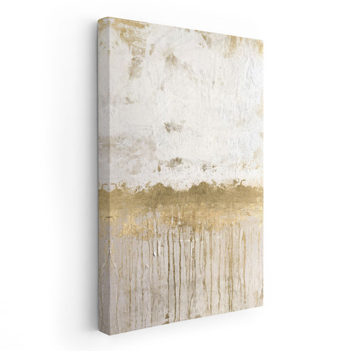 Metallic Spill 1 - Canvas Print Wall Art