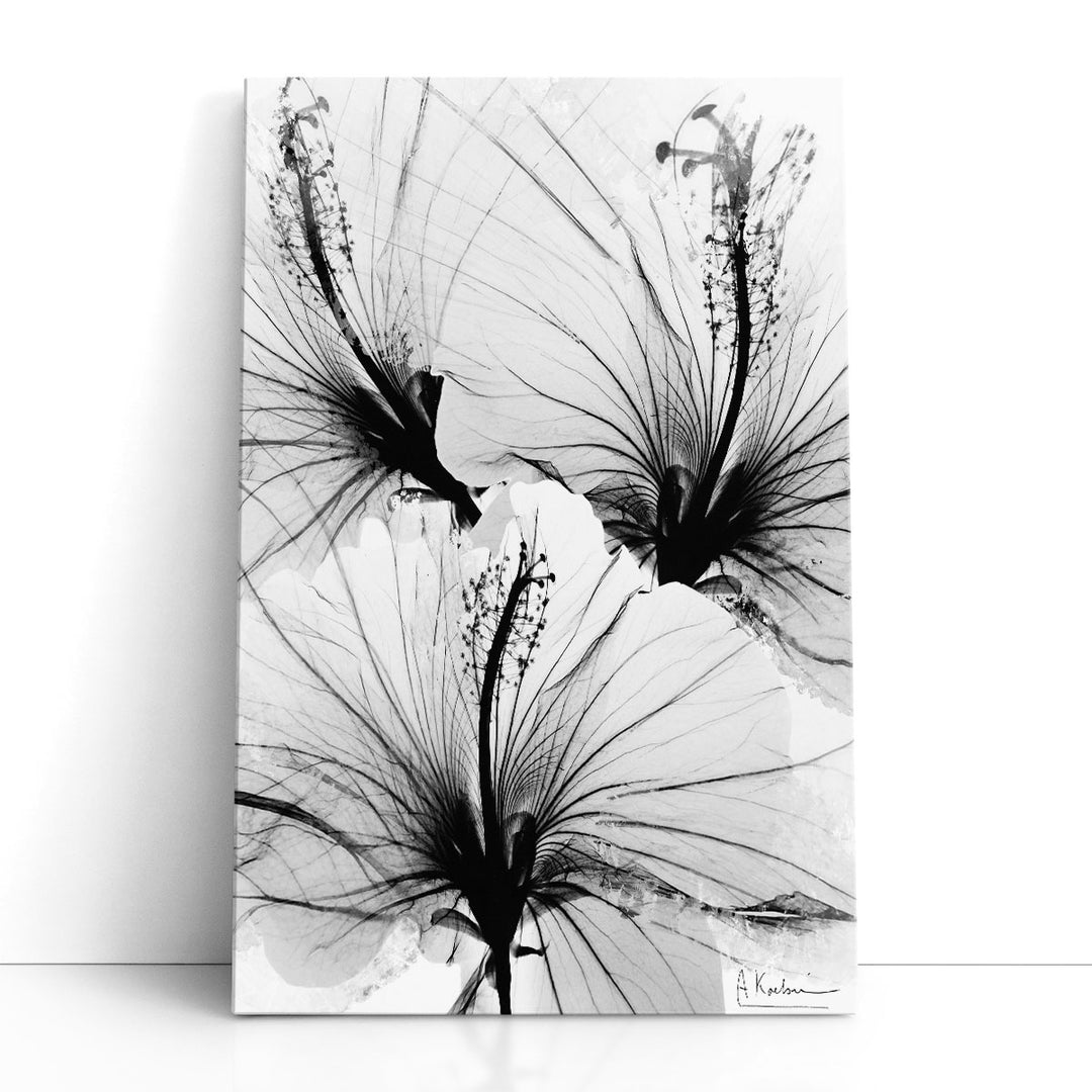 Floral Abstract 1 - Canvas Print Wall Art