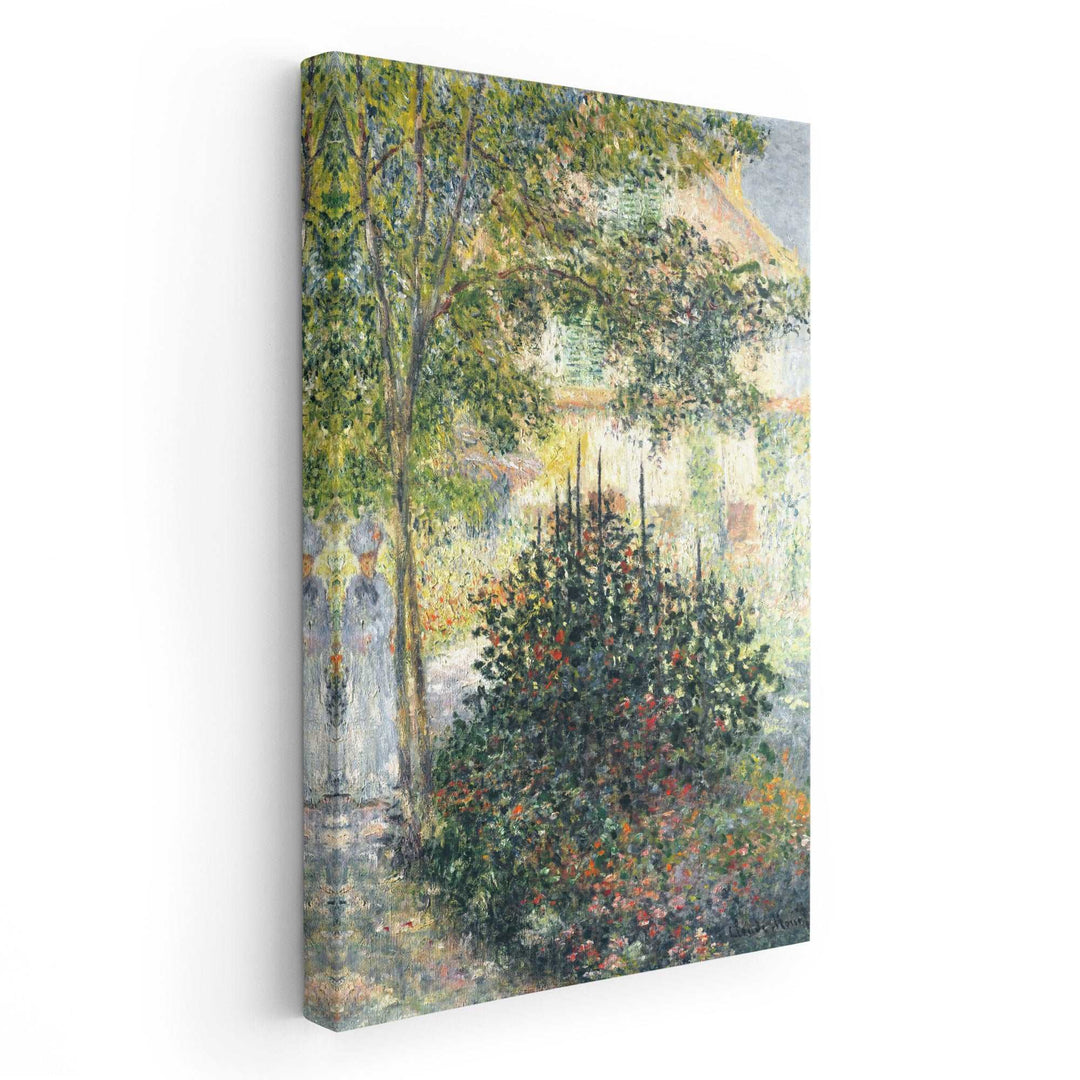 Camille Monet in the Garden at Argenteuil, 1876 - Canvas Print Wall Art