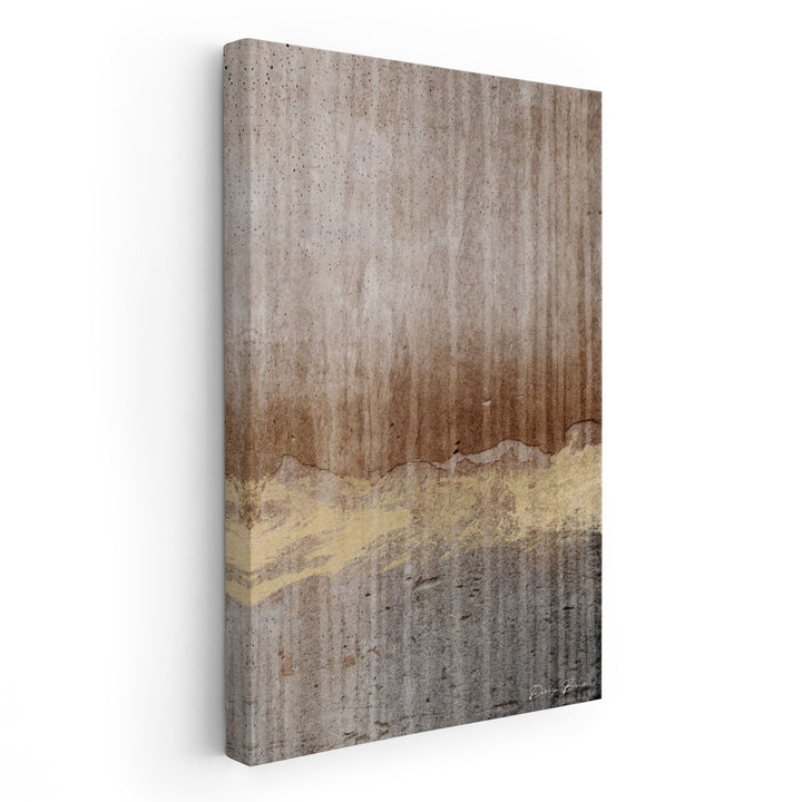 Modern Metallic - Canvas Print Wall Art