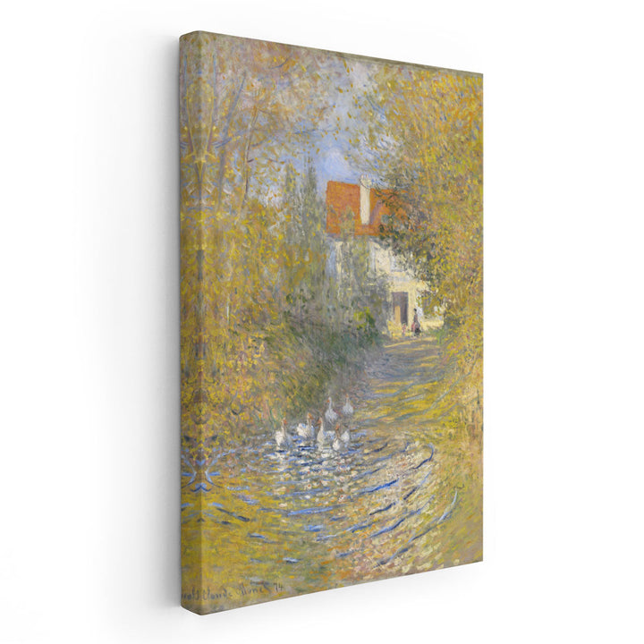 The Geese, 1874 - Canvas Print Wall Art