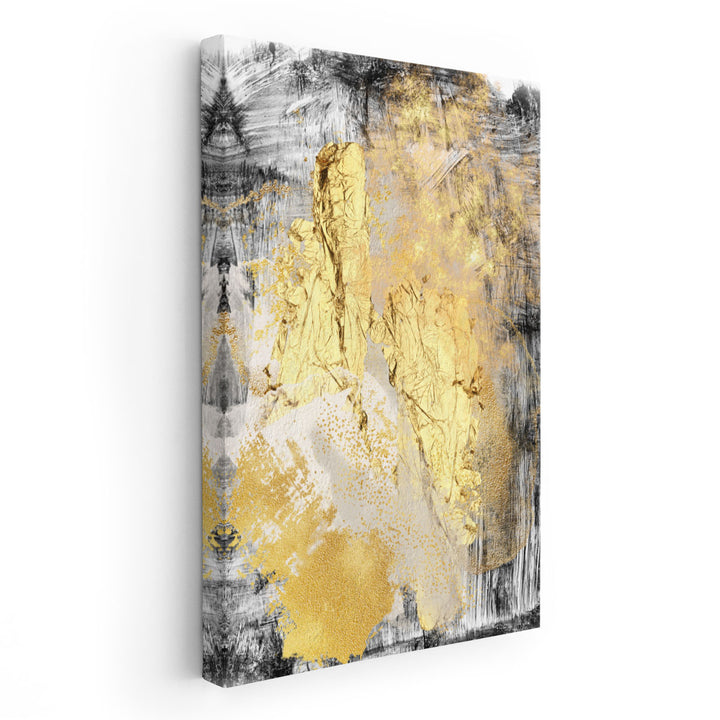 Abstract Foil - Canvas Print Wall Art