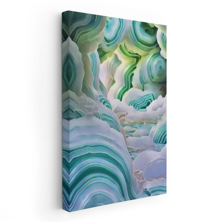 Inside A Geode - Canvas Print Wall Art