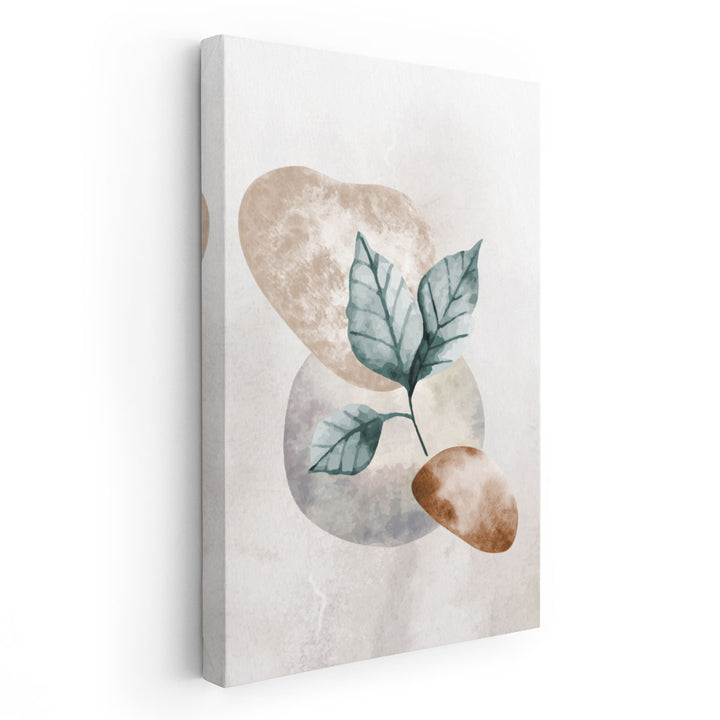 Stone Leaf 1 - Canvas Print Wall Art