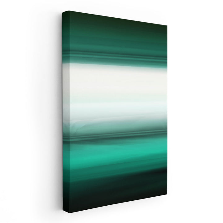 Emerald Ombre - Canvas Print Wall Art