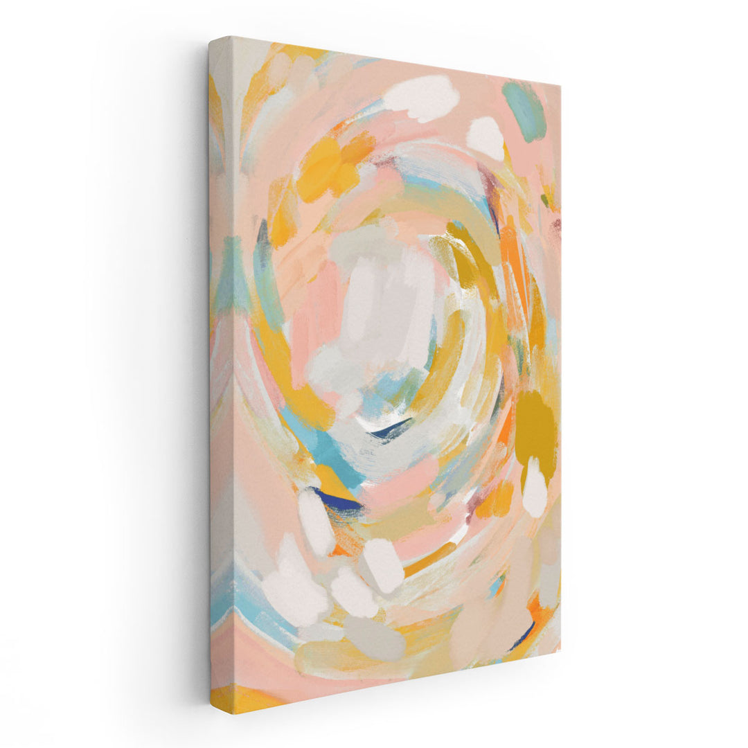 Abstract Energy Bright - Canvas Print Wall Art