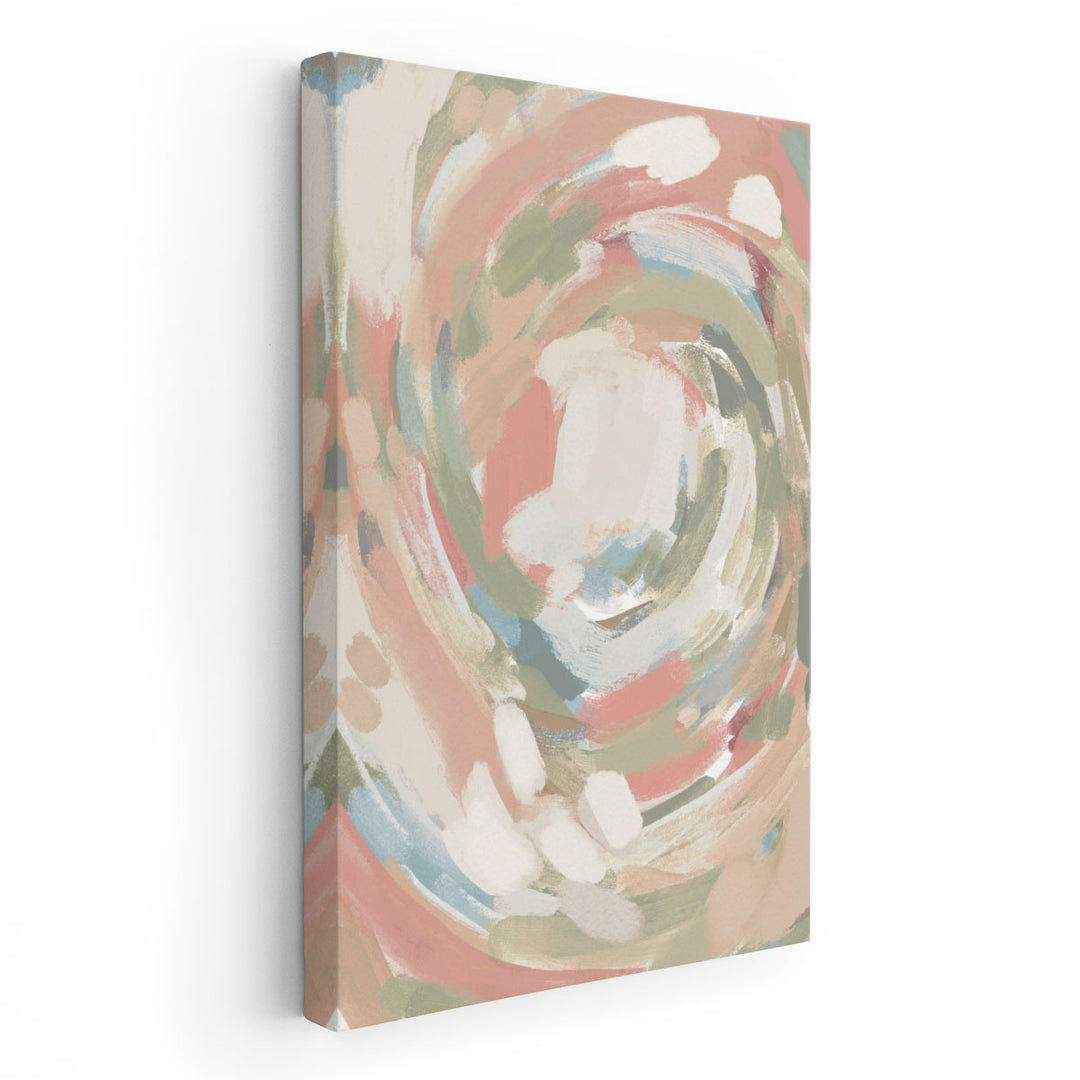 Abstract Energy Spring Colors - Canvas Print Wall Art