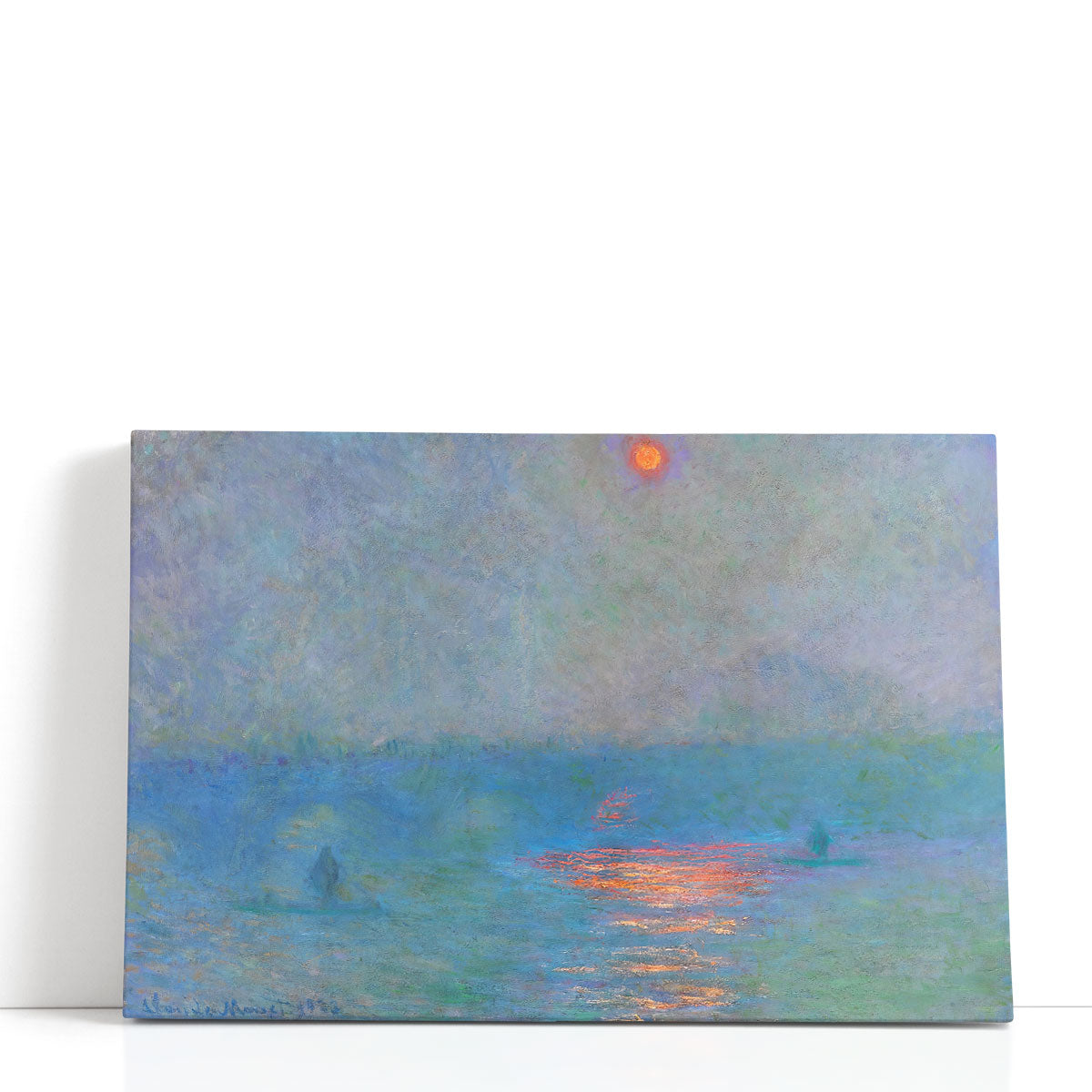 Waterloo Bridge, The Sun in the Fog, 1903 Art Print | Claude Monet
