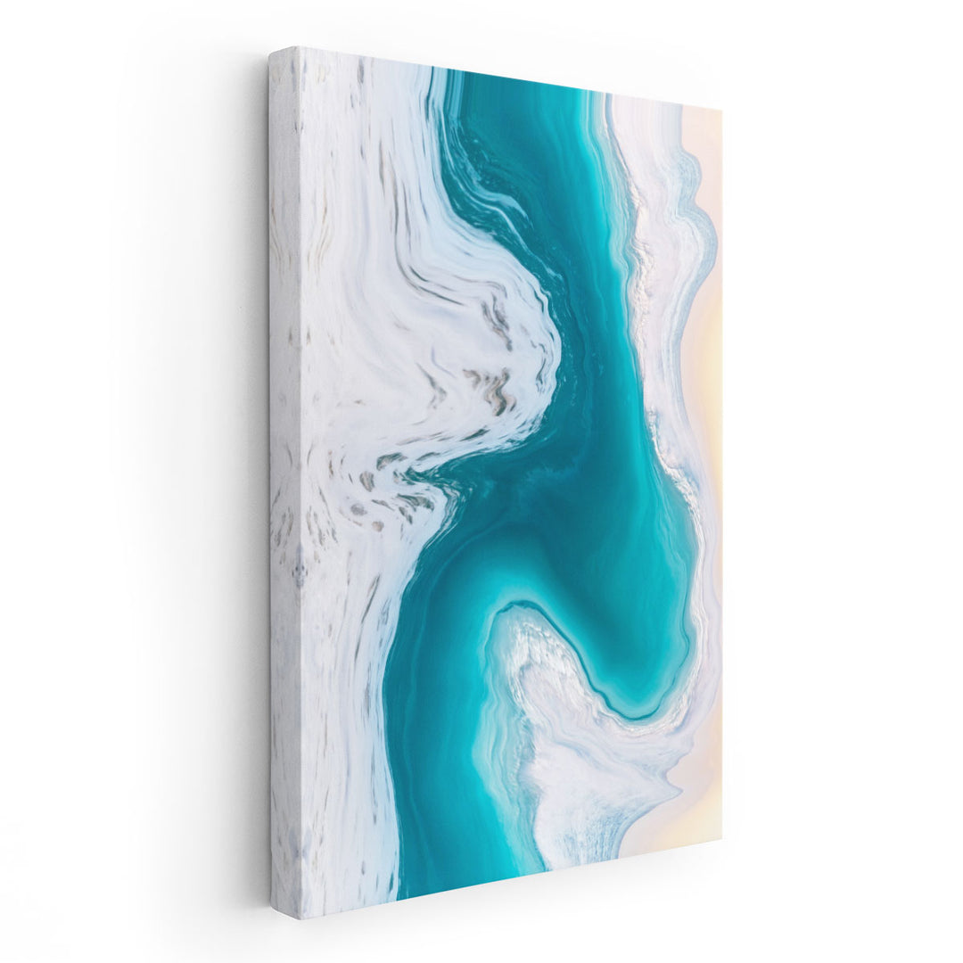 Abstract Water 1 - Canvas Print Wall Art