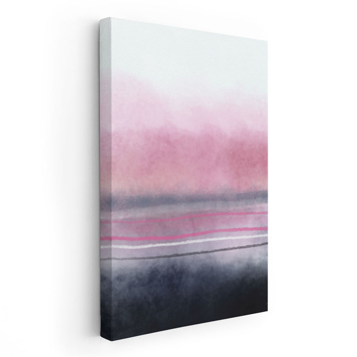 Pink Abstract - Canvas Print Wall Art