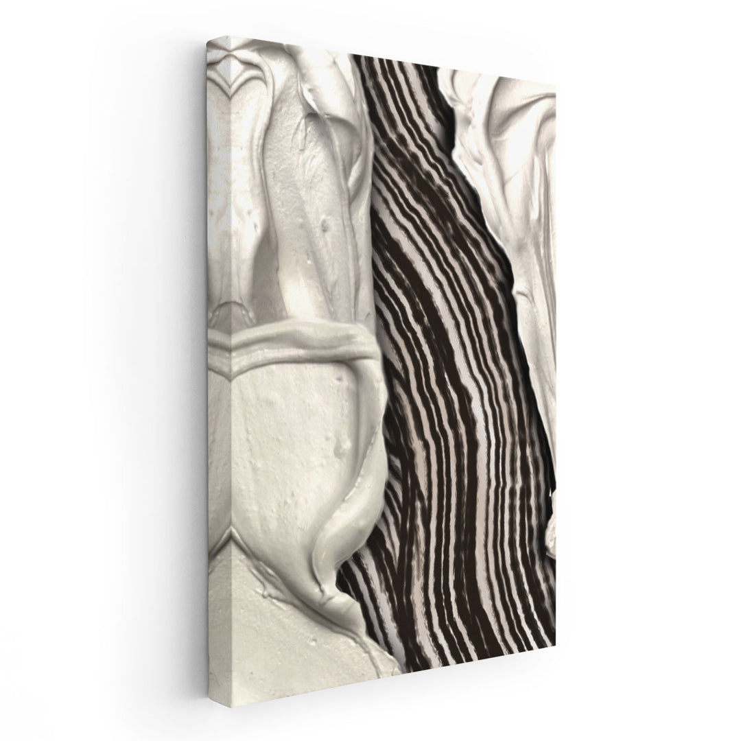 Volatile Dreams Black and White - Canvas Print Wall Art