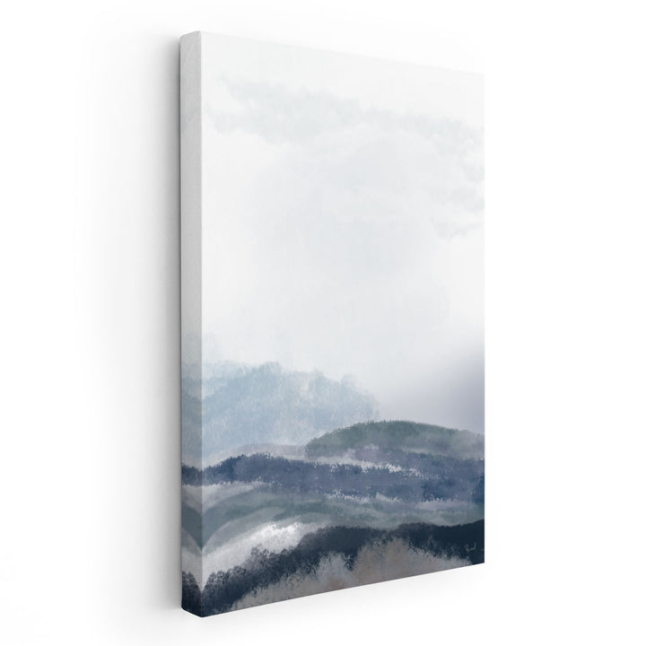 Mist In The Mountains 1 - Canvas Print Wall Art