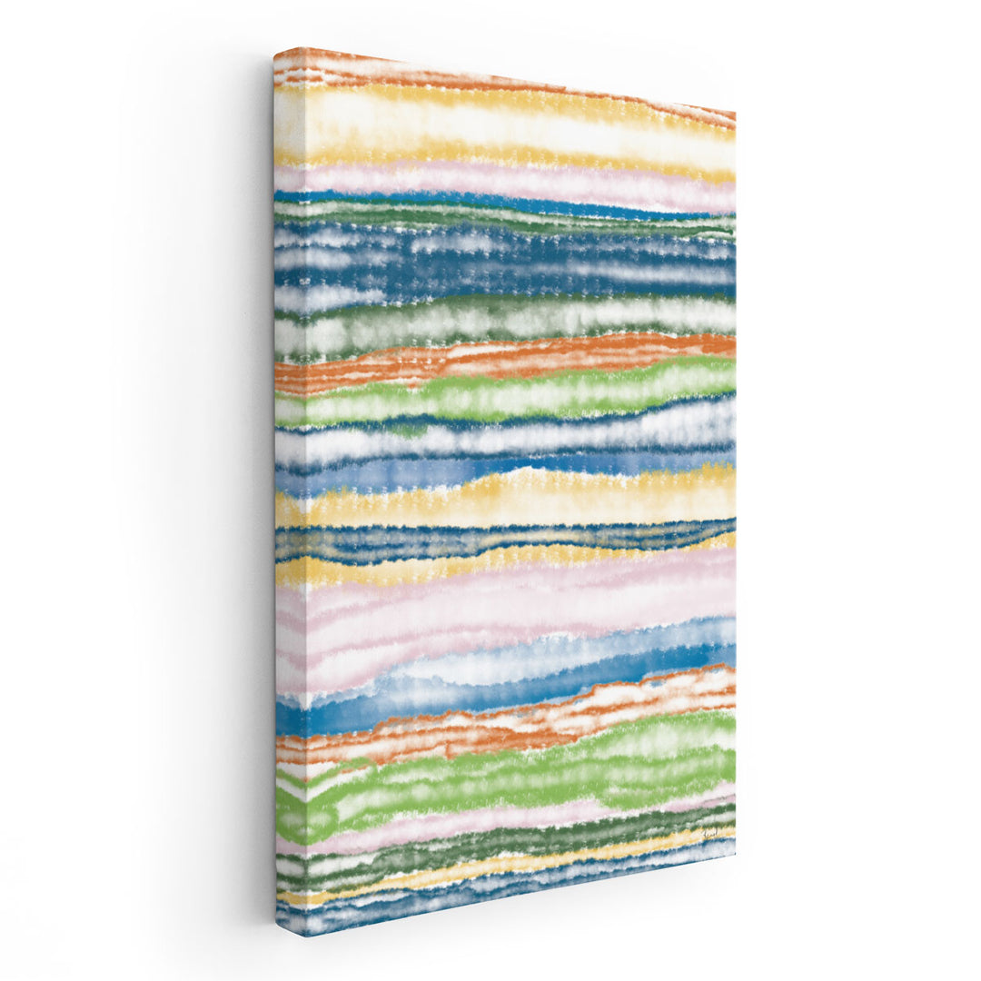 Stripes Four Ways 4 - Canvas Print Wall Art