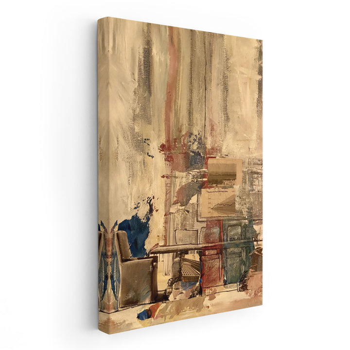 Industrial Debris - Canvas Print Wall Art