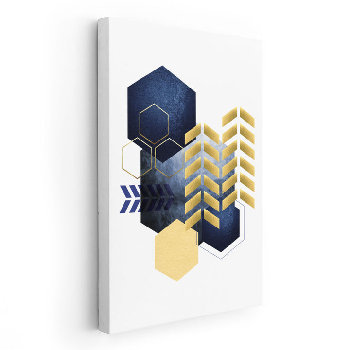 Geometric Greek Odyssey 1 - Canvas Print Wall Art