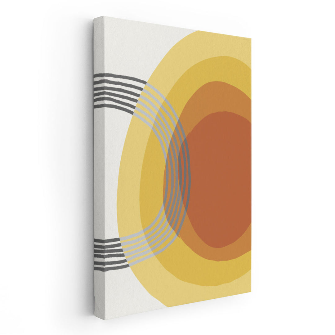 Mid Century Brights 16 - Canvas Print Wall Art