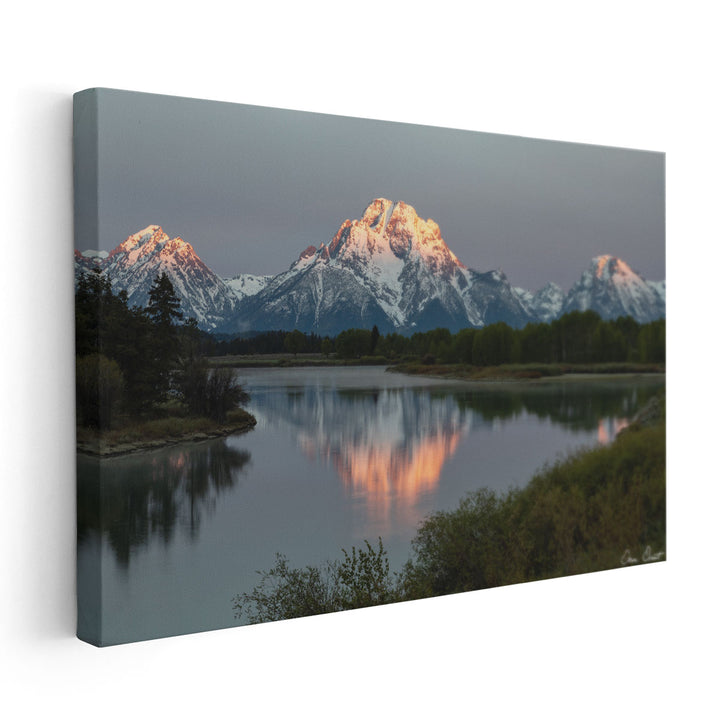 Mountains Of Wyoming I - Canvas Print Wall Art