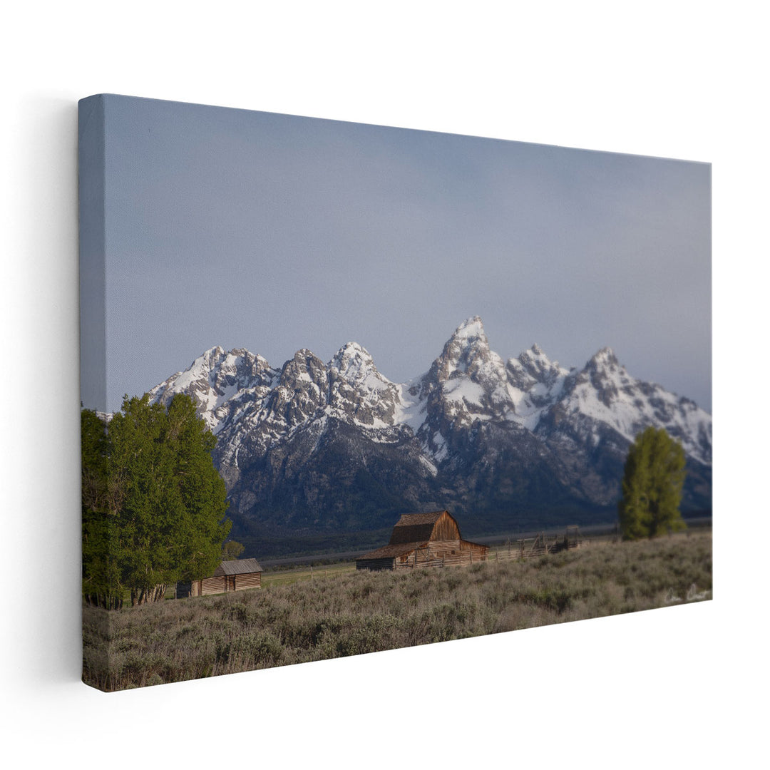 Mountains of Wyoming II - Canvas Print Wall Art