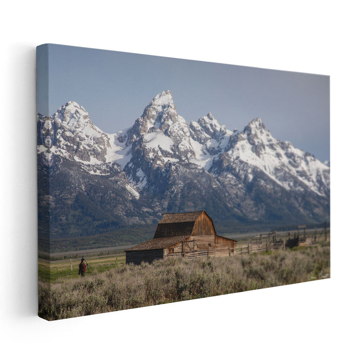 Mountains Of Wyoming III - Canvas Print Wall Art