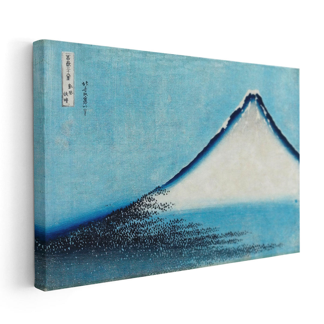 Fuji Blue - Canvas Print Wall Art