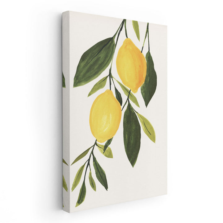 Lemon Branch I - Canvas Print Wall Art