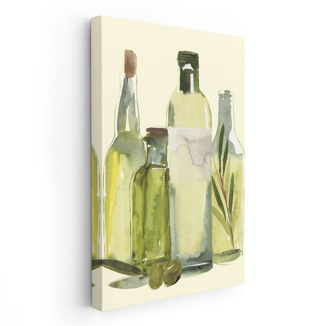 Olive Oil Set I - Canvas Print Wall Art