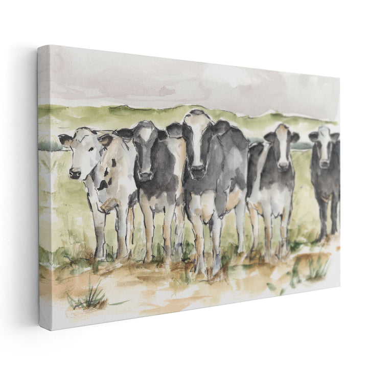 Field Days II - Canvas Print Wall Art