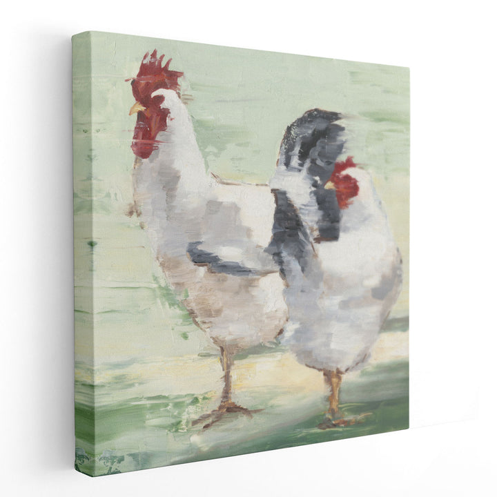 Chicken Run II - Canvas Print Wall Art