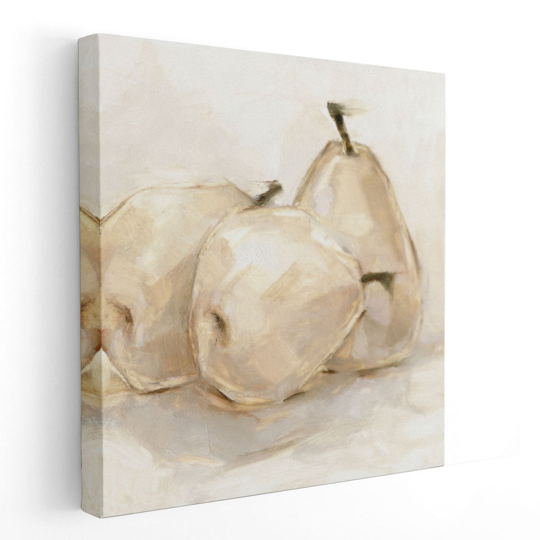 White Pear Study II - Canvas Print Wall Art